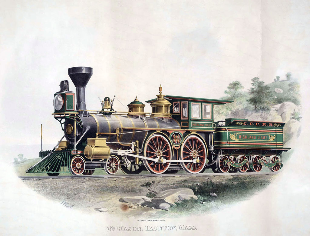 The "Highland Light", which set the standard for green Masons.