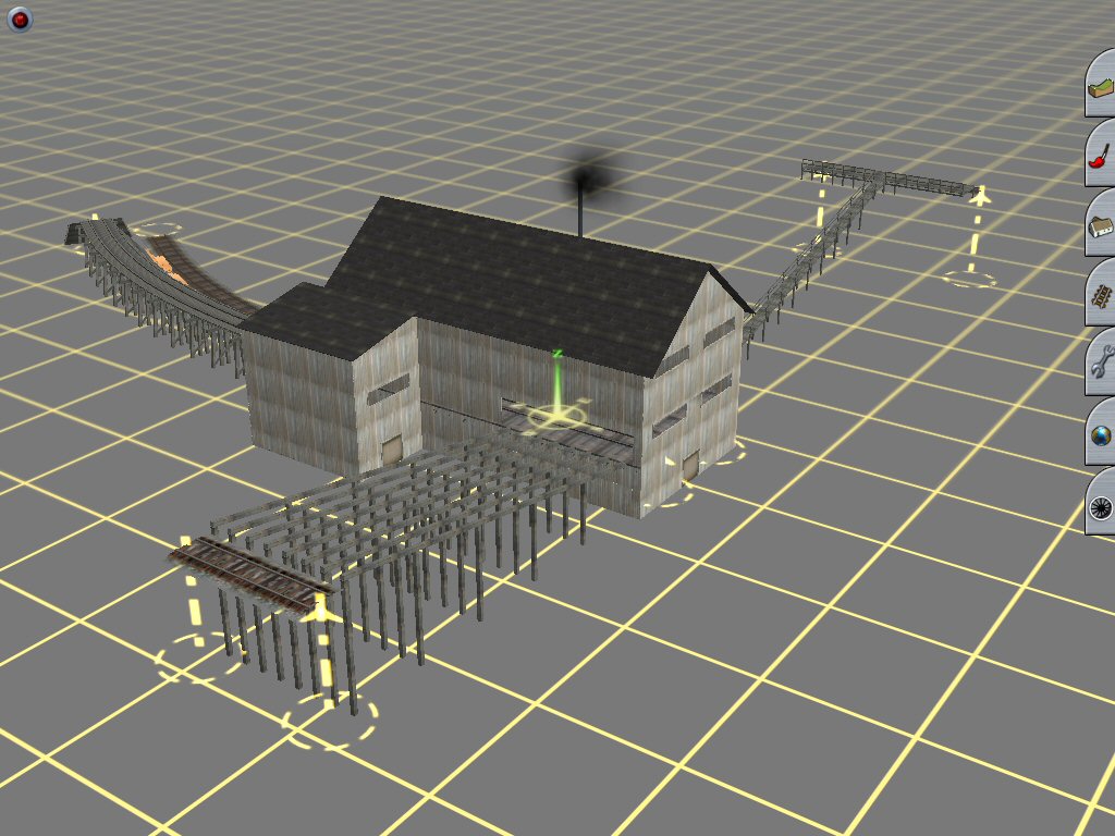 Yes, my first picture on the forums!! This is the picture of the virtual model of Mono Mills.