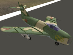 MIG-17 ground attack